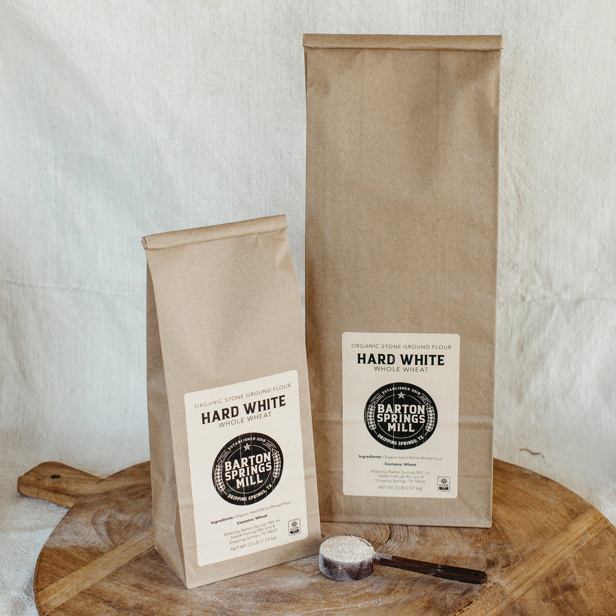 Hard White Wheat Flour (certified organic)