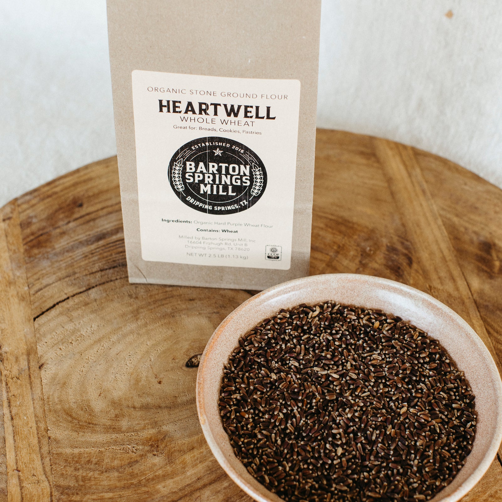 New! Heartwell Purple Wheat Berries (certified organic)