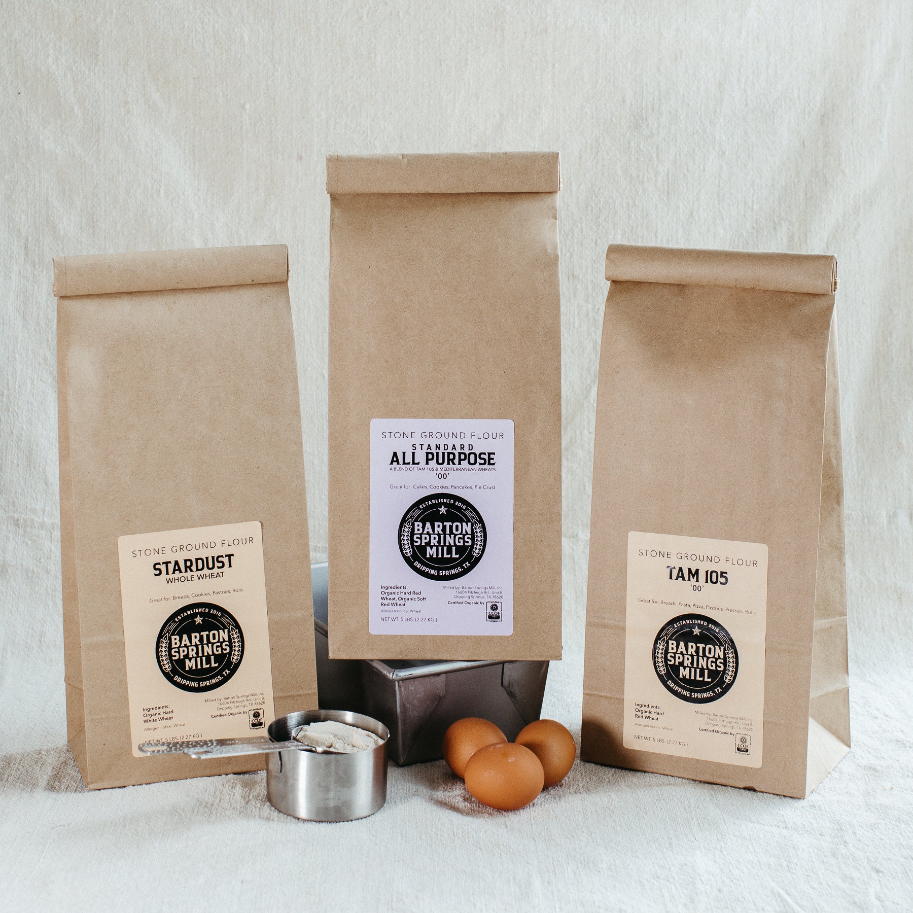 New! Home Baker Gift Kit for Beginners (certified organic)