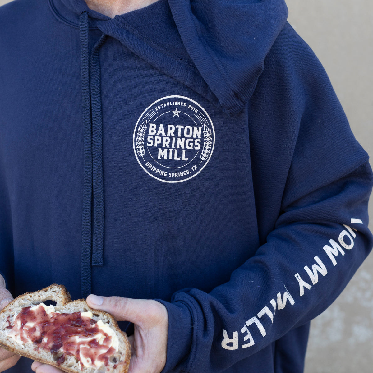 Hoodie Navy Millstone