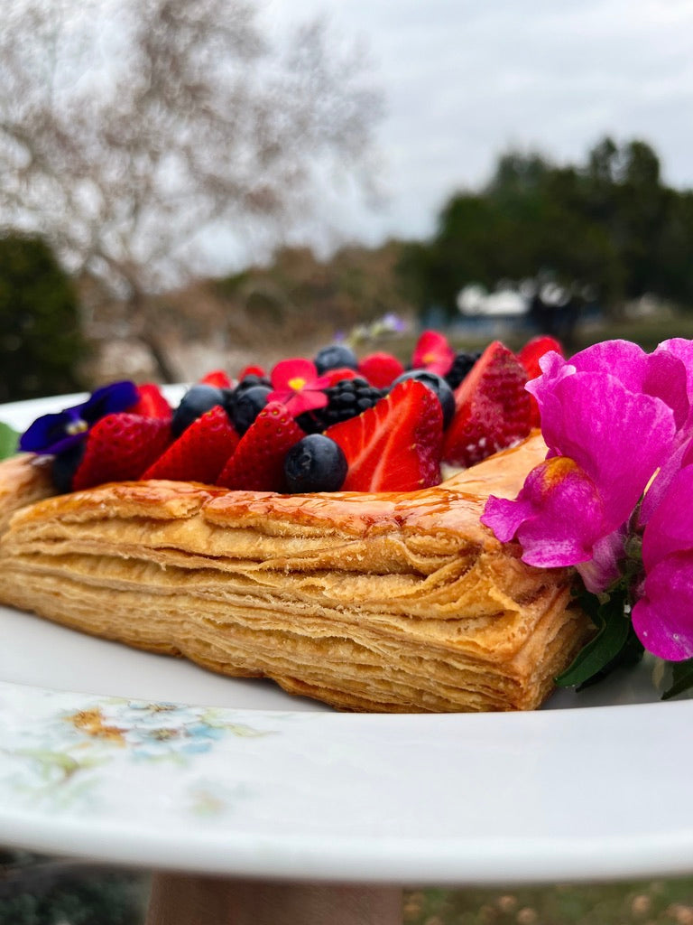 MARCH 1, 2026: Puff Pastry 101: Fruit Tarts (Partner Class)