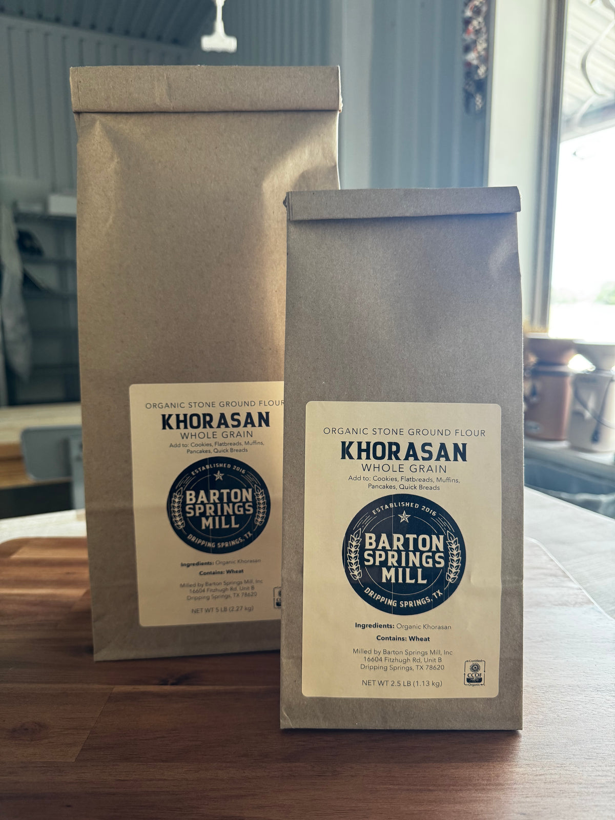 New! Khorasan Flour (certified organic)