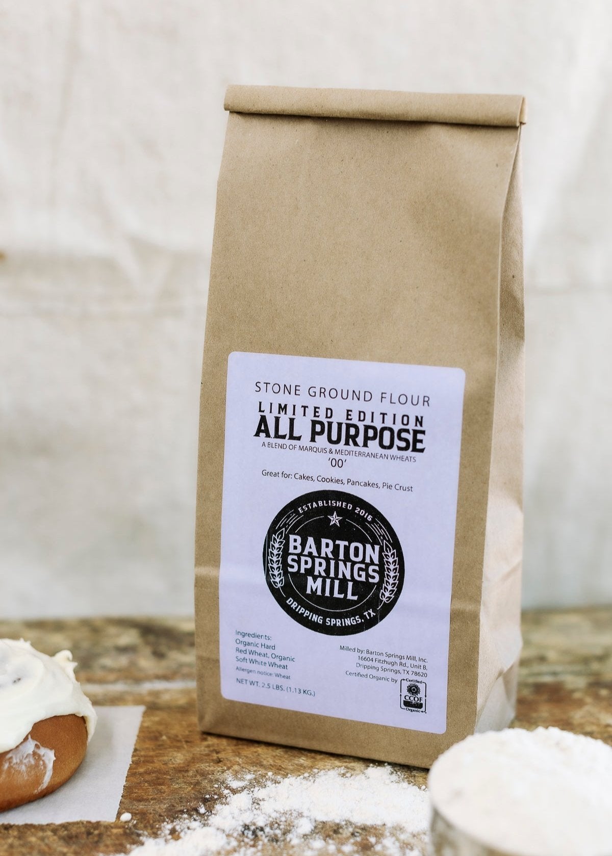 Limited Edition Stone-Milled All-Purpose Flour Blend (Certified Organic)