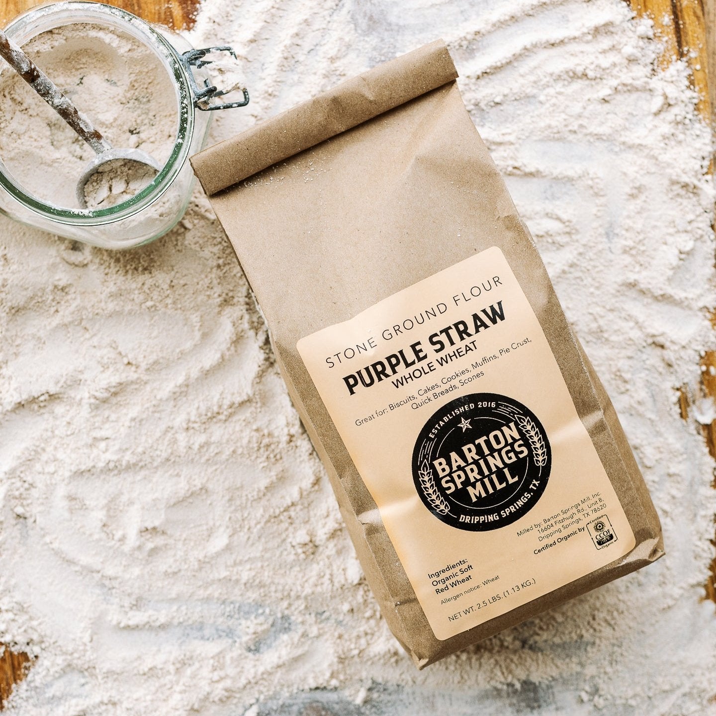 Purple Straw Flour (certified organic)