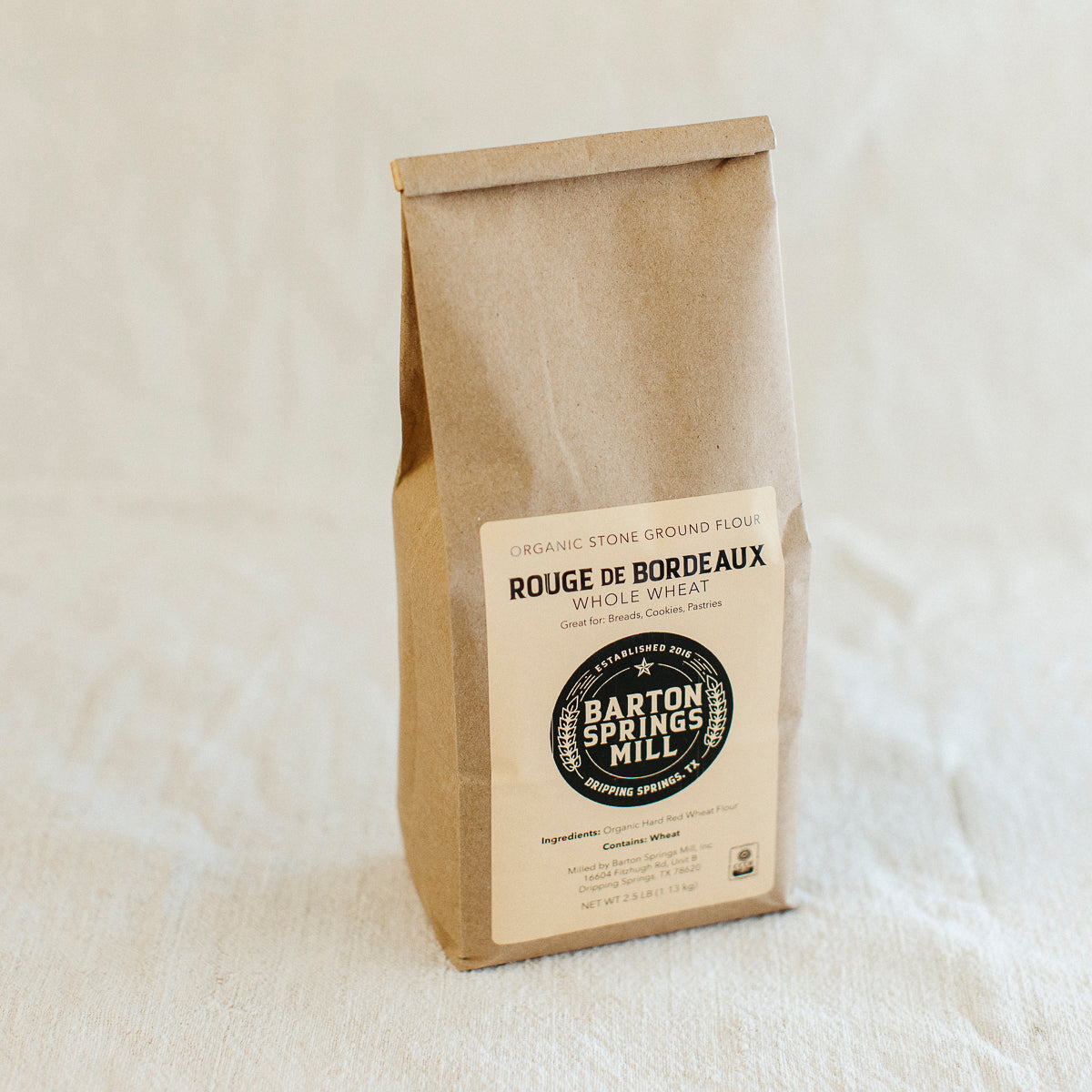 Rouge de Bordeaux Flour (certified organic)