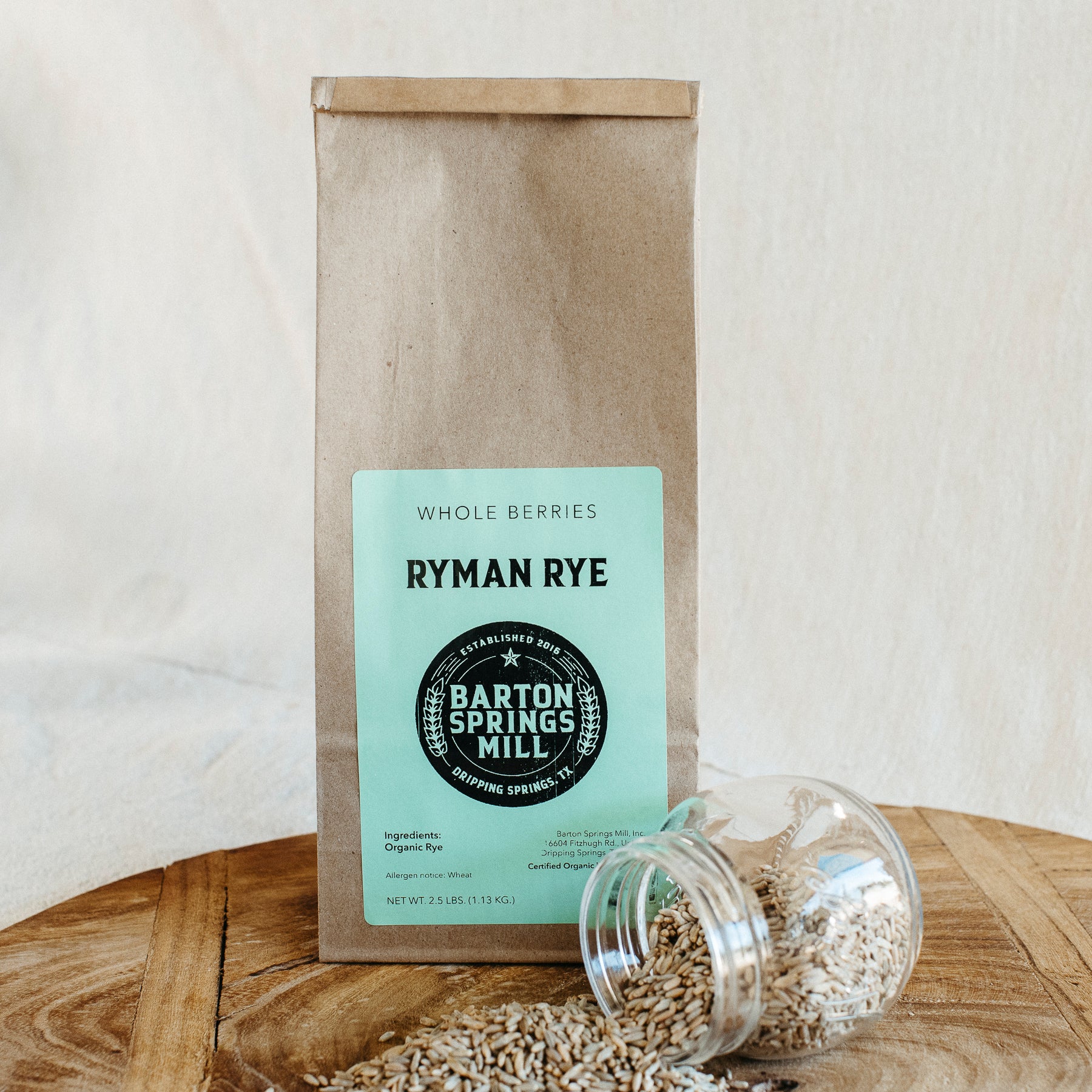 Ryman Rye Berries (certified organic)