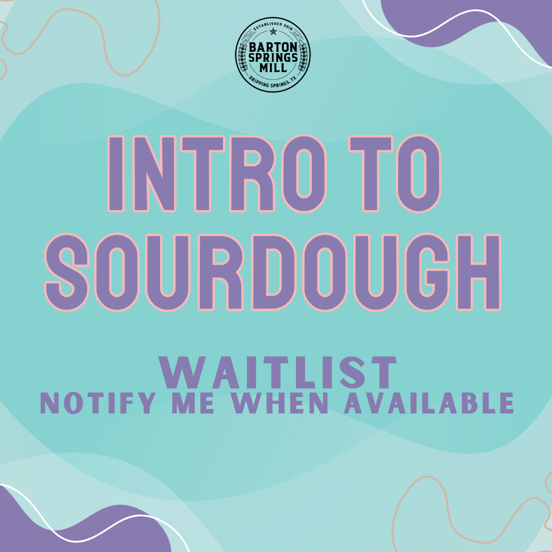 WAITLIST: Intro to Sourdough with Frida