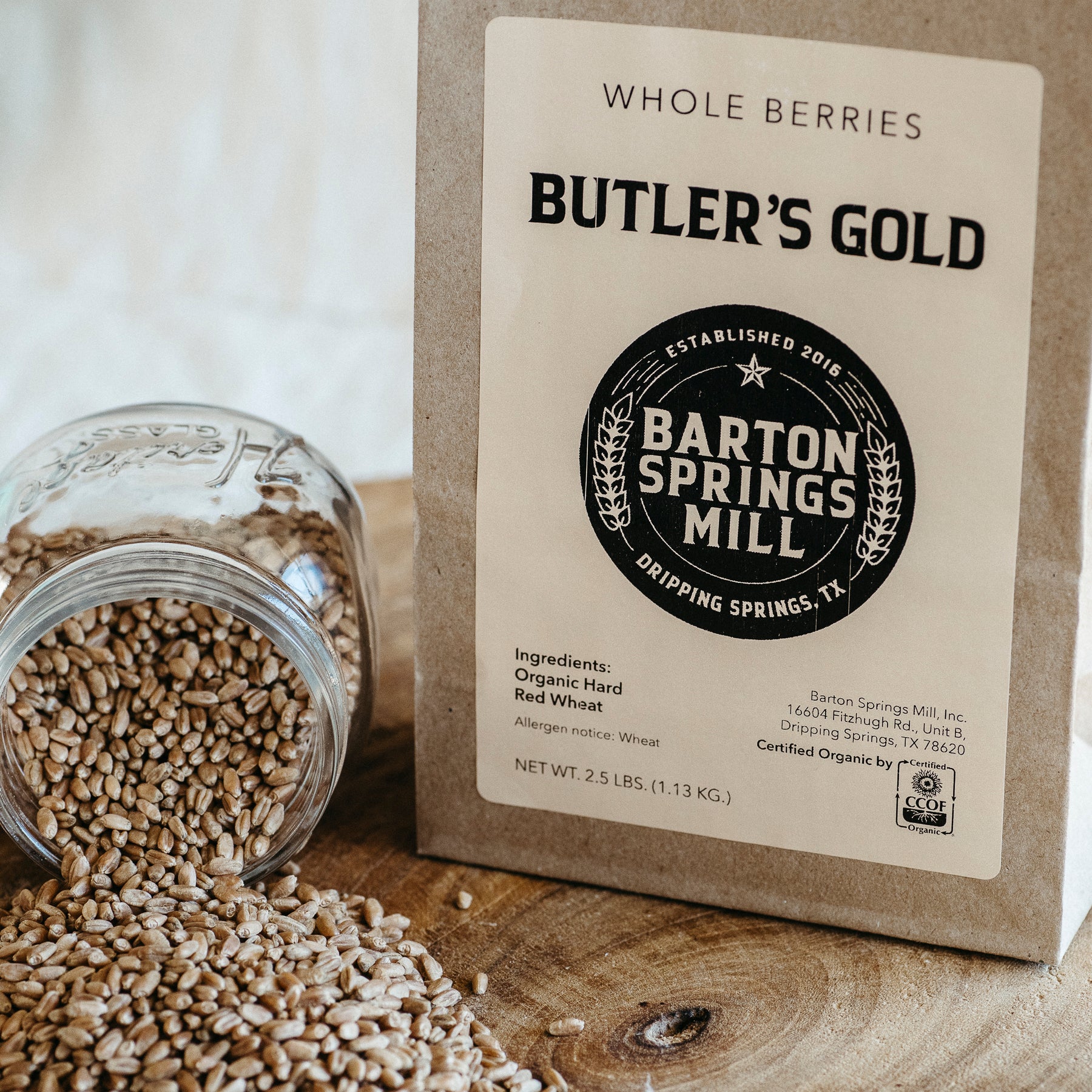 wheat berry seeds for planting Butler's Gold Wheat Berries (certified organic) 5 lb / Whole Berries (unmilled)