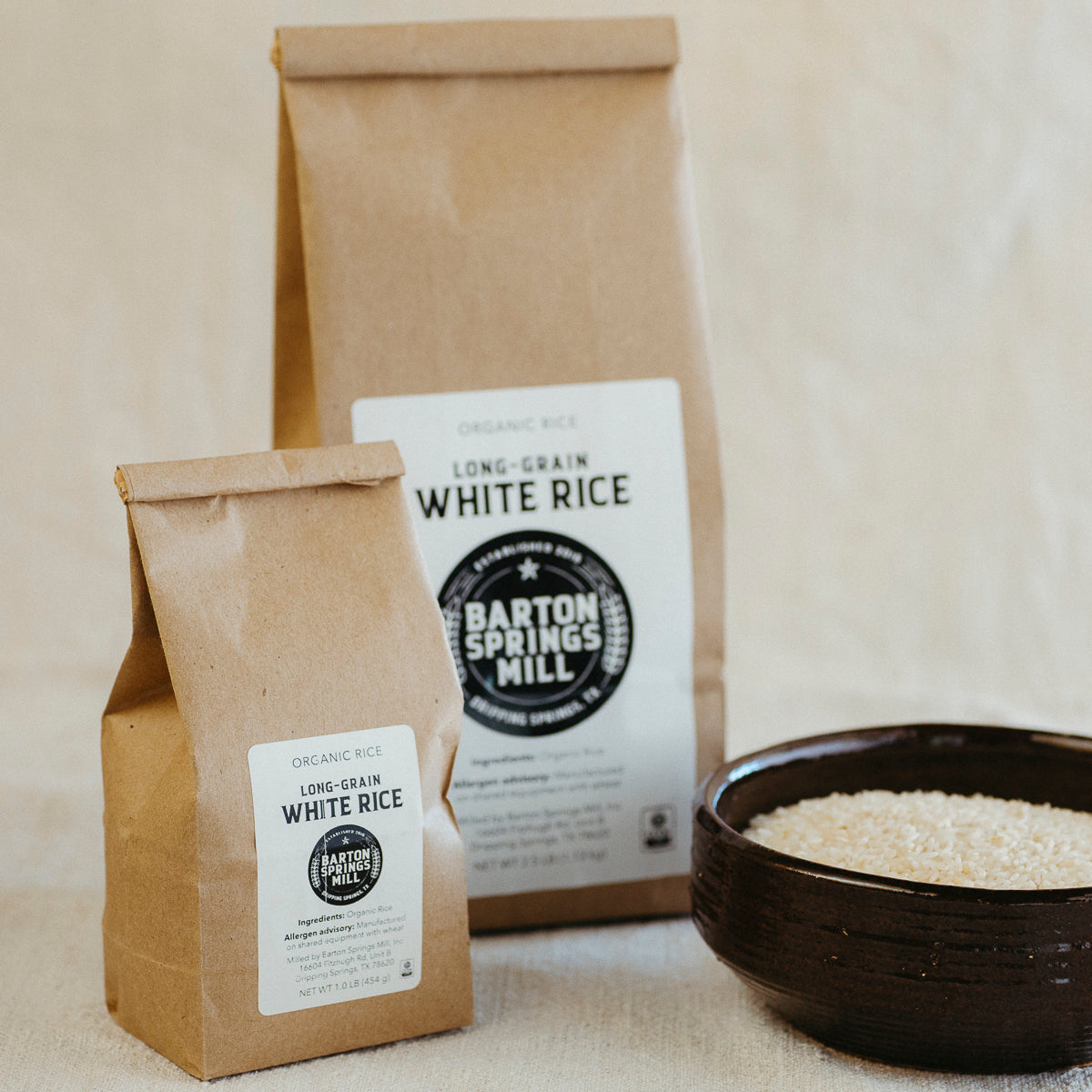 New! Organic Long-Grain Rice