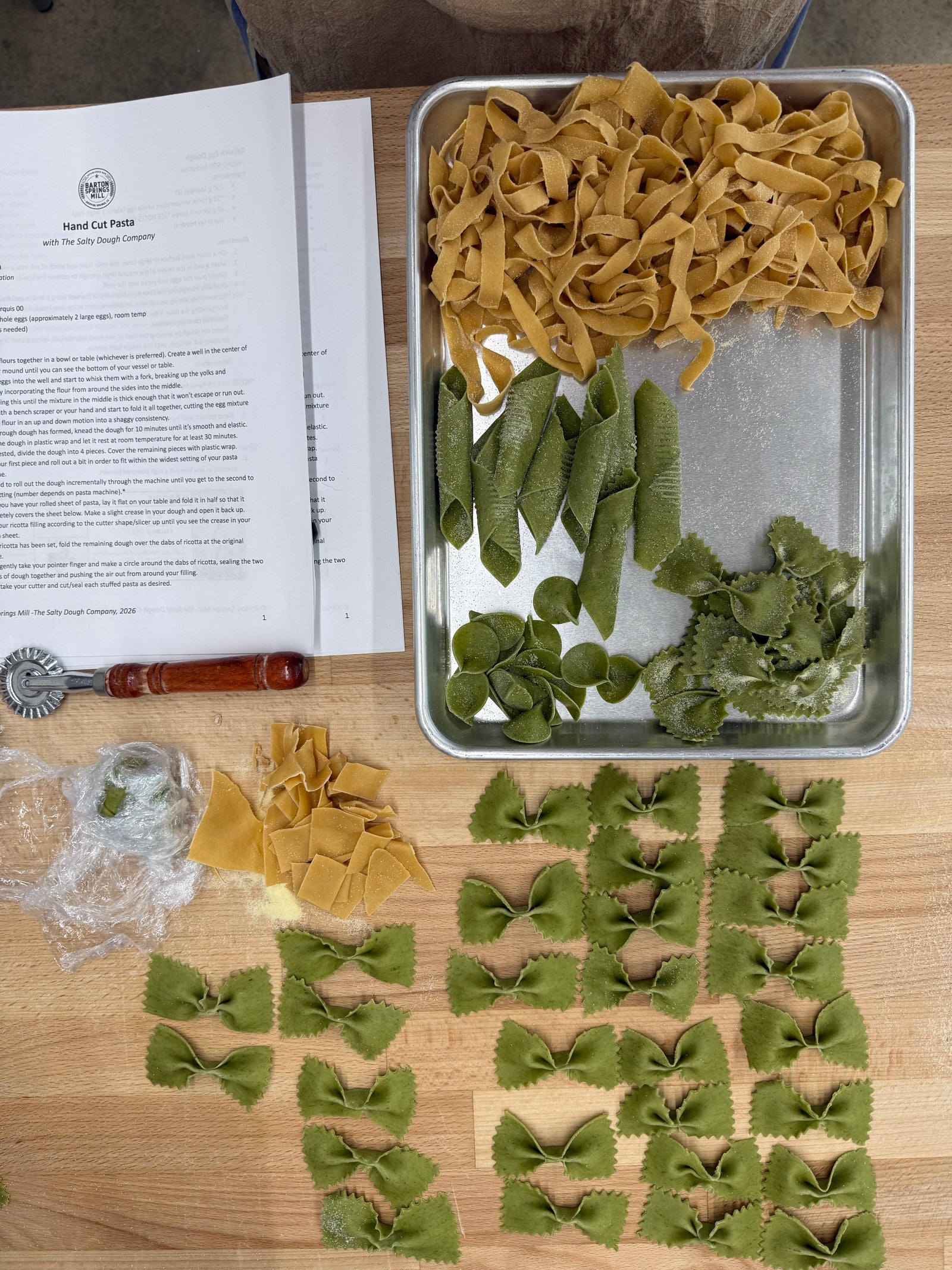 NOVEMBER 14, 2026: Hand-Cut Pasta