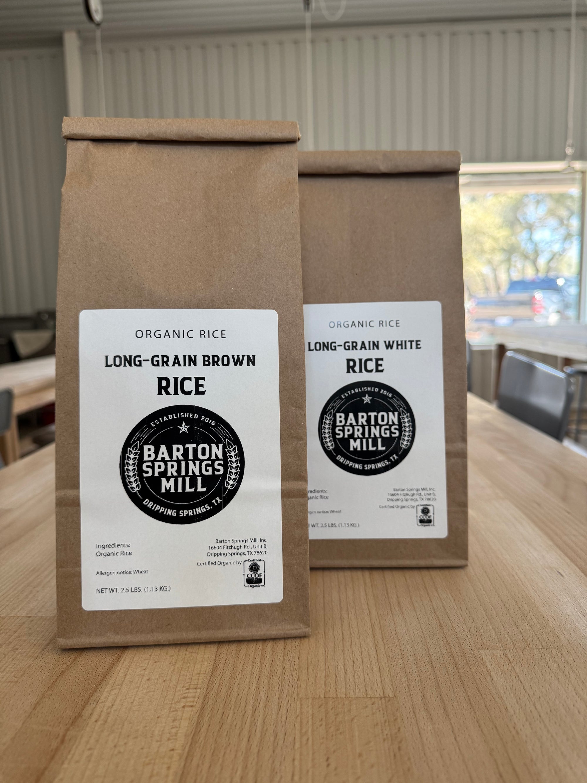 New! Organic Long-Grain Rice