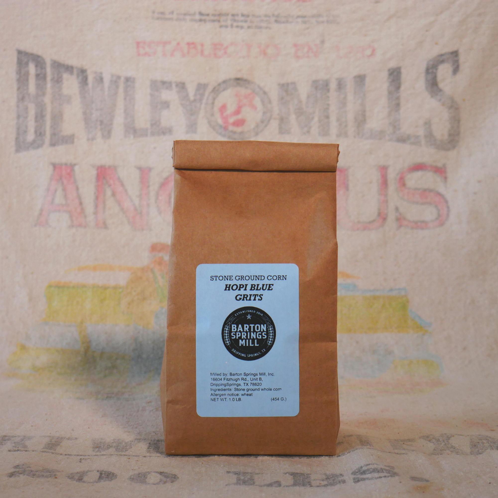 Stone Ground Grits (certified organic)