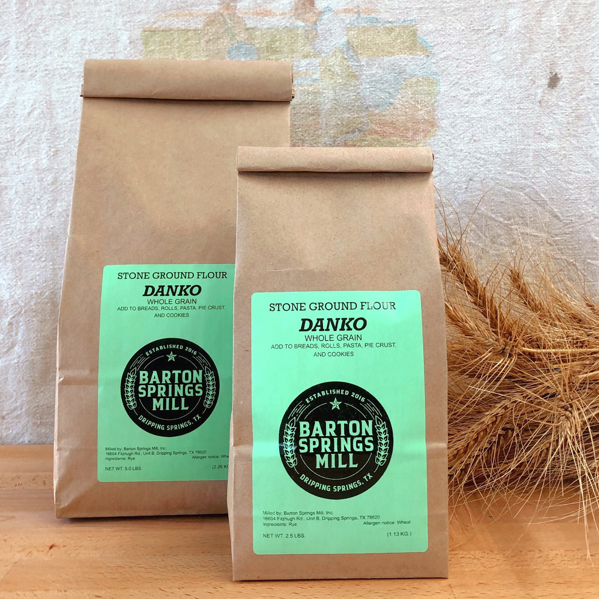 Danko Rye Flour (certified organic)