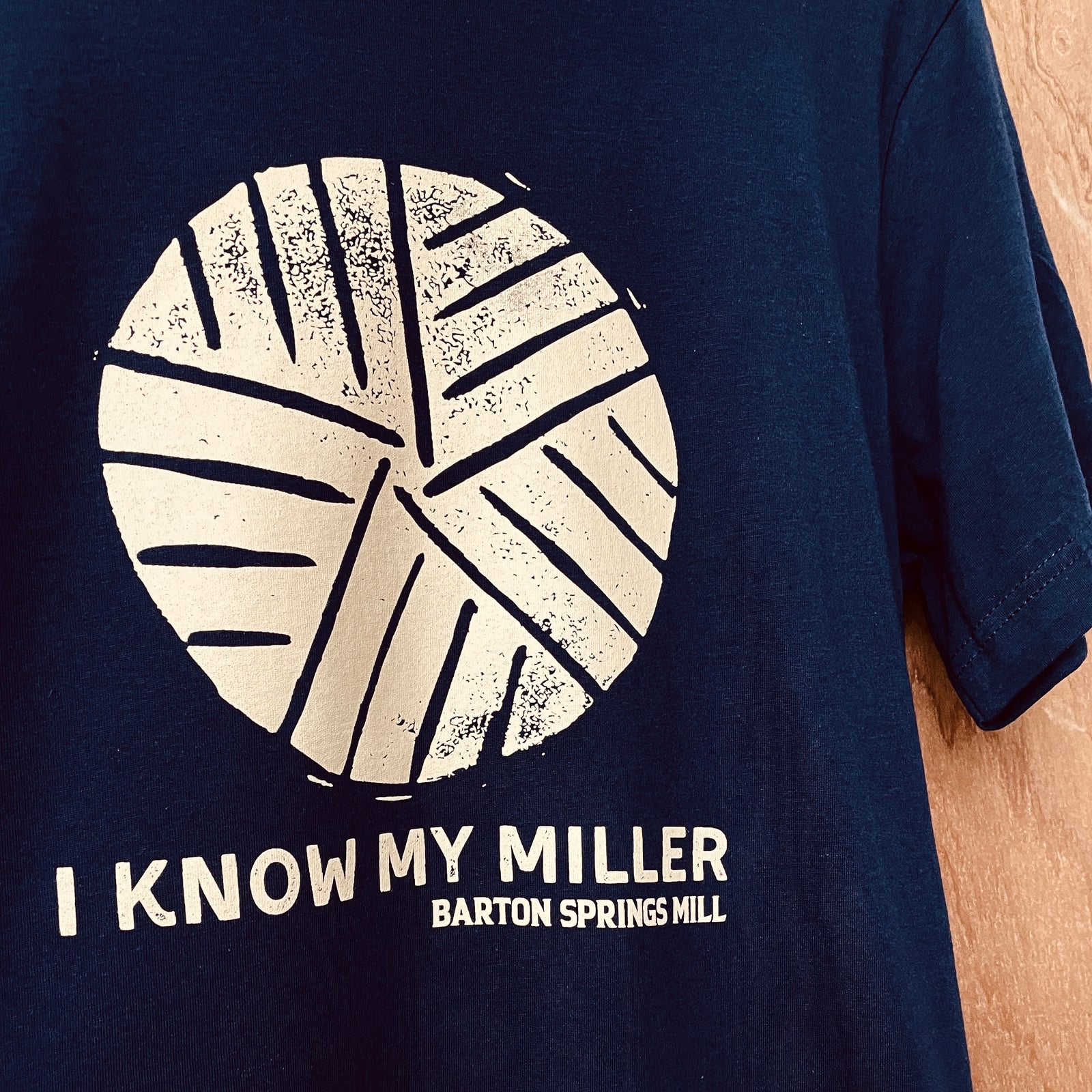 Short Sleeve Navy Millstone T-Shirt