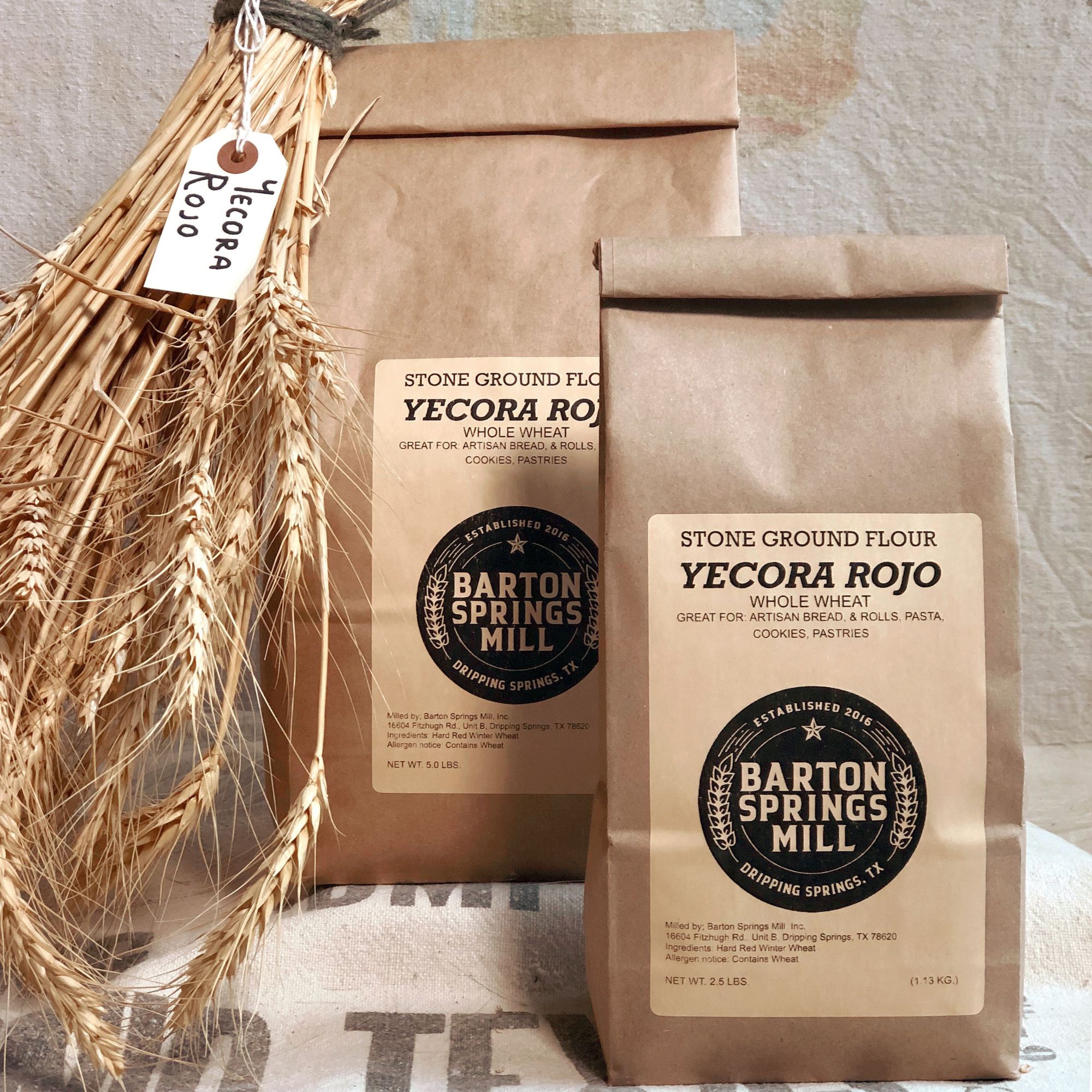 Yecora Rojo Flour (certified organic)